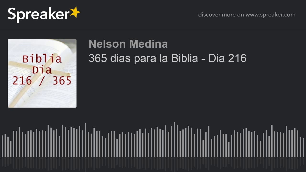 365 dias para la Biblia - Dia 216