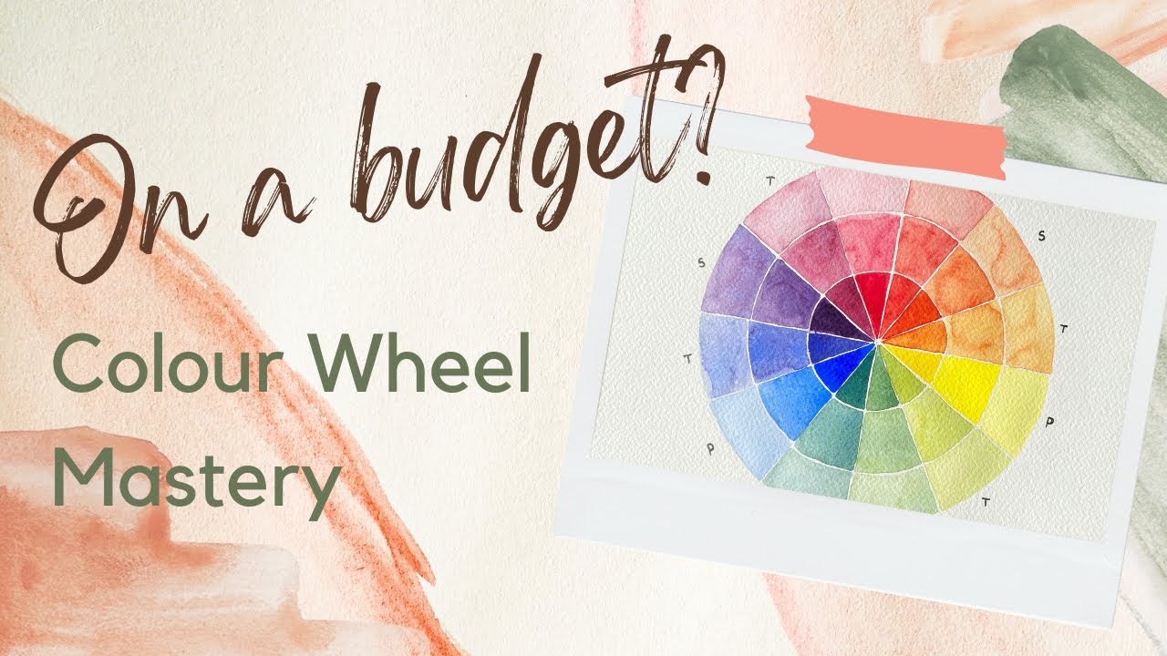 Create a Colour Wheel with the 3 Primary Colours Using the Schmincke Watercolour Professional Range