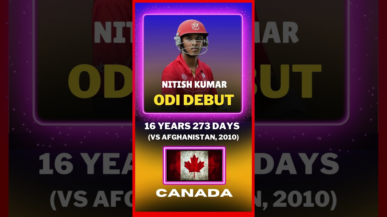 Nitish Kumar's Stunning ODI Debut #cricketfans #cricketanalysis #cricketshort