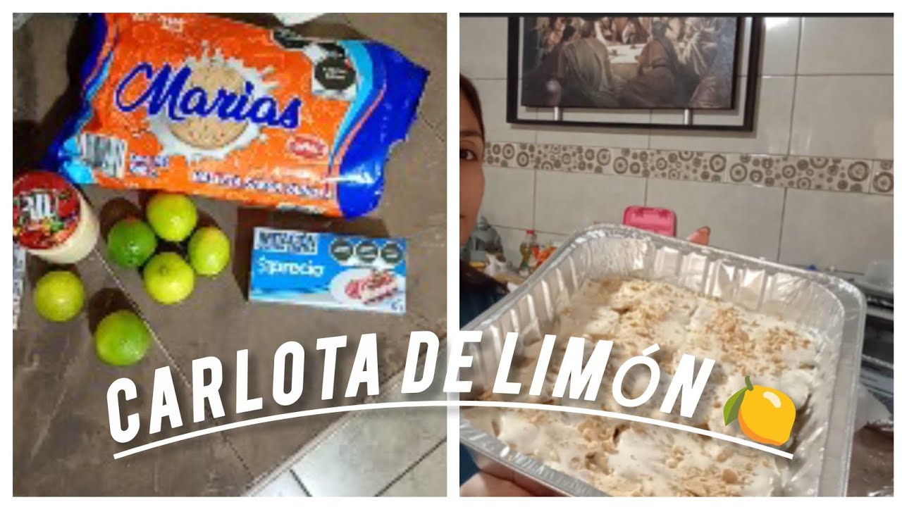 Primera vez haciendo una Carlota de limón 🍋💛🥧