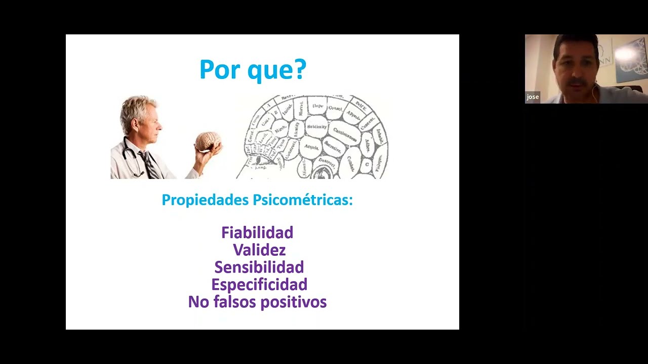 Charla de Jose Mazon sobre neuropsicología