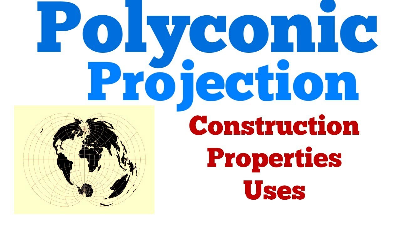 Polyconic Projection | Step Wise Construction | Properties & Uses | Practical Geography