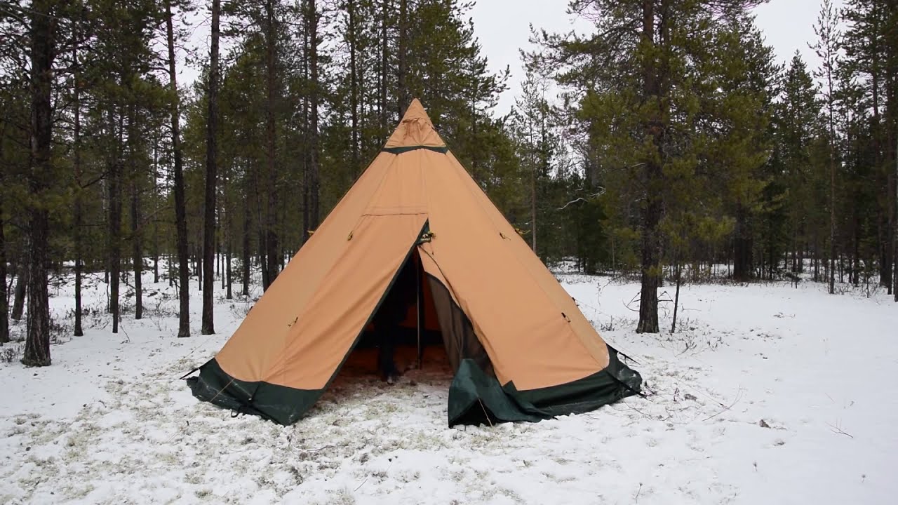 Универсальные палатки Tentipi Zirkon 9 CP и Zirkon 15 CP. Установка. Все палатки на MyBiggame.ru