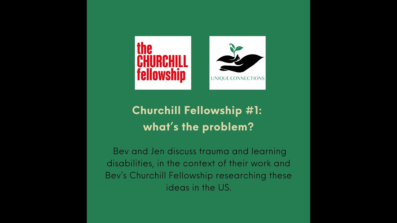 Churchill Fellowship Report #1: what's the problem? Learning disabilities and trauma