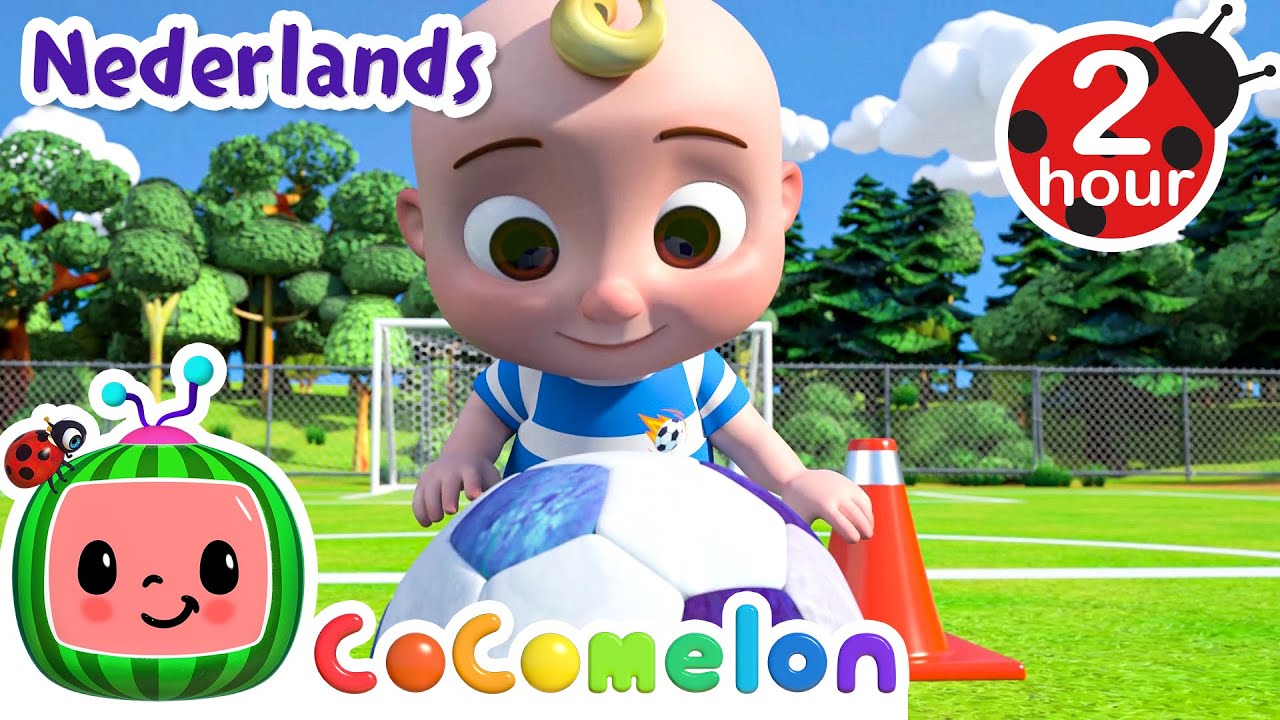 Voetballiedje met JJ | CoComelon Nederlands - Kinderliedjes