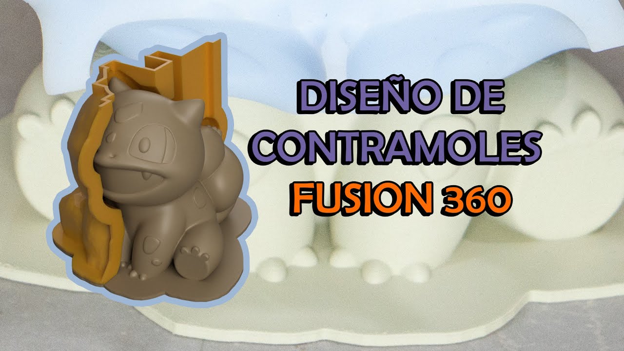 DISEÑO DE CONTRA MOLDES CON MESHMIXER Y FUSION 360 || PARTE 2/2