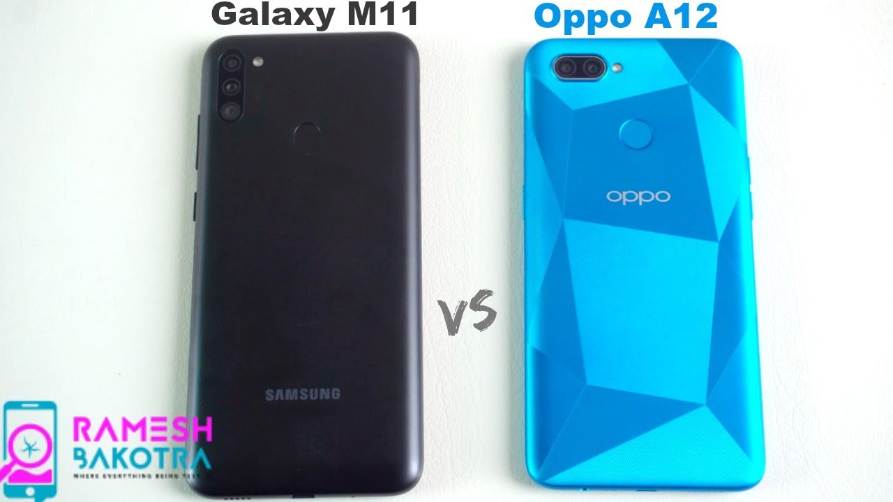 Samsung Galaxy M11 vs Oppo A12 SpeedTest and Camera Comparison