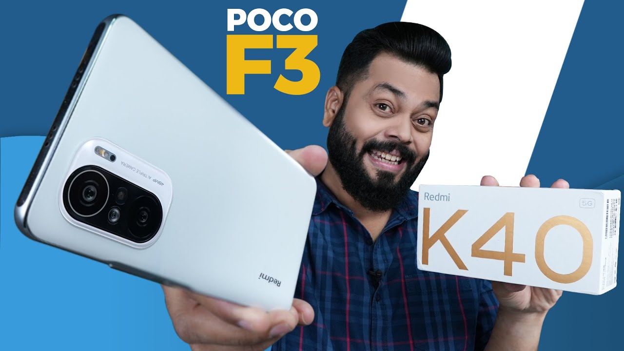 Redmi K40 AKA POCO F3 Unboxing And First Impressions ⚡ 120Hz AMOLED, SD 870 & More