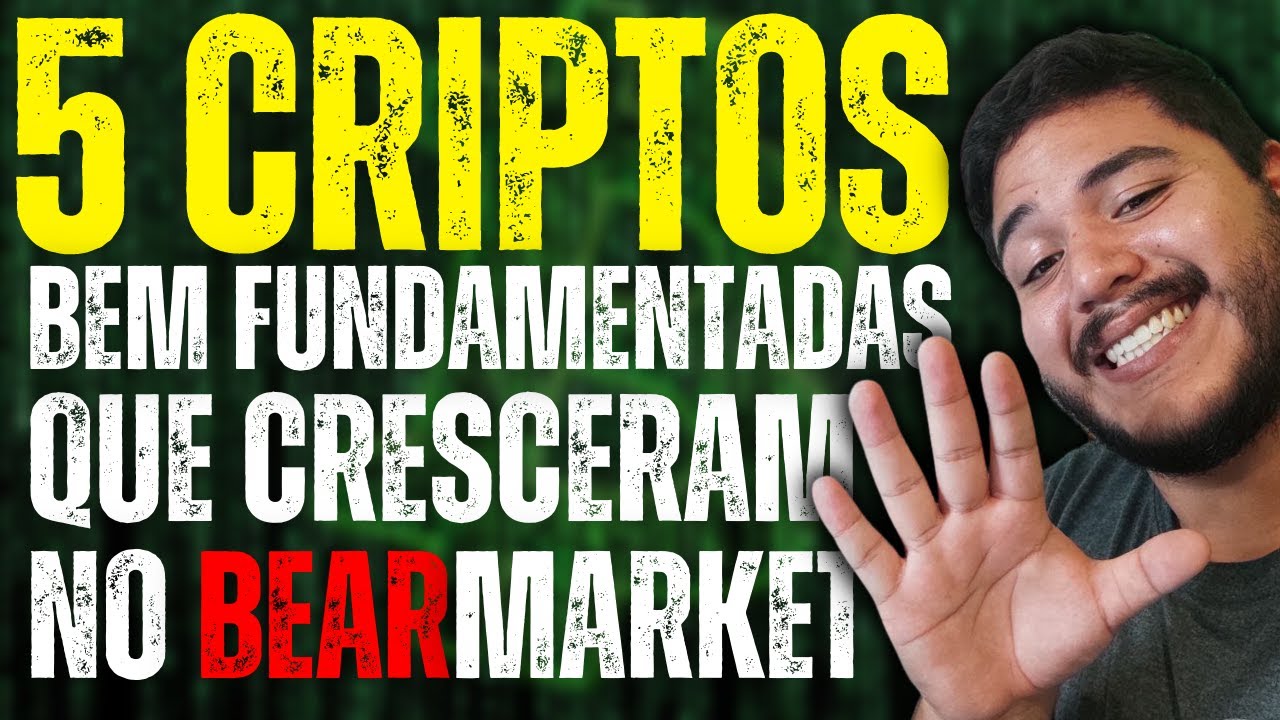 TOP 5 CRIPTOMOEDAS MELHORES FUNDAMENTADAS !