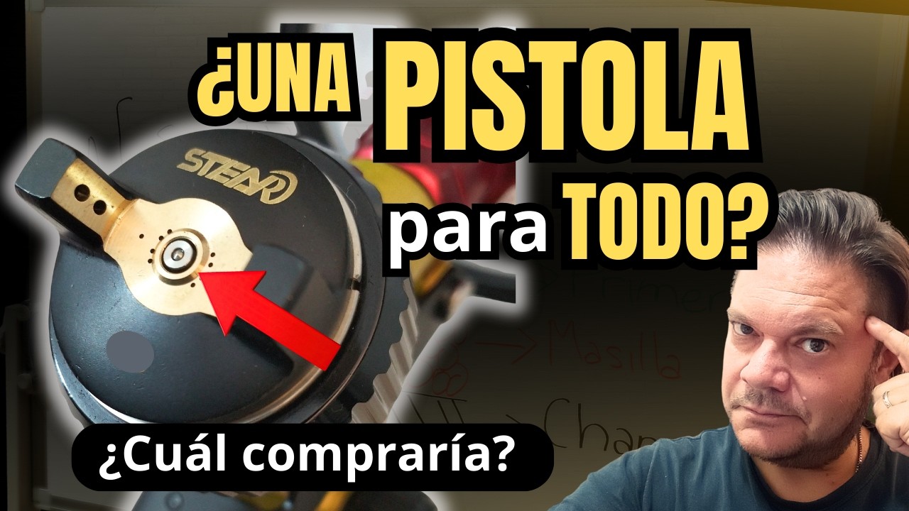 Que boquilla o pico elegir si sólo puedes comprar una pistola