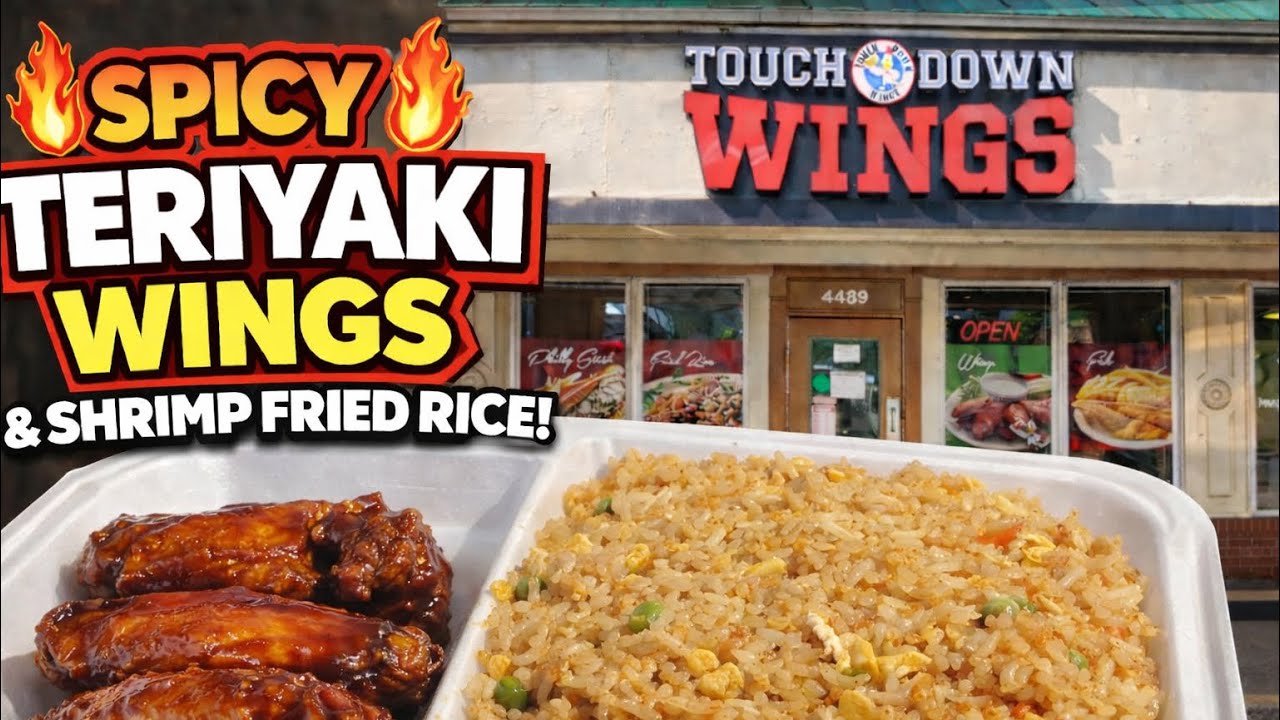 Can I Handle the Heat? Spicy Teriyaki Wings & Shrimp Fried Rice Mukbang 🌶️