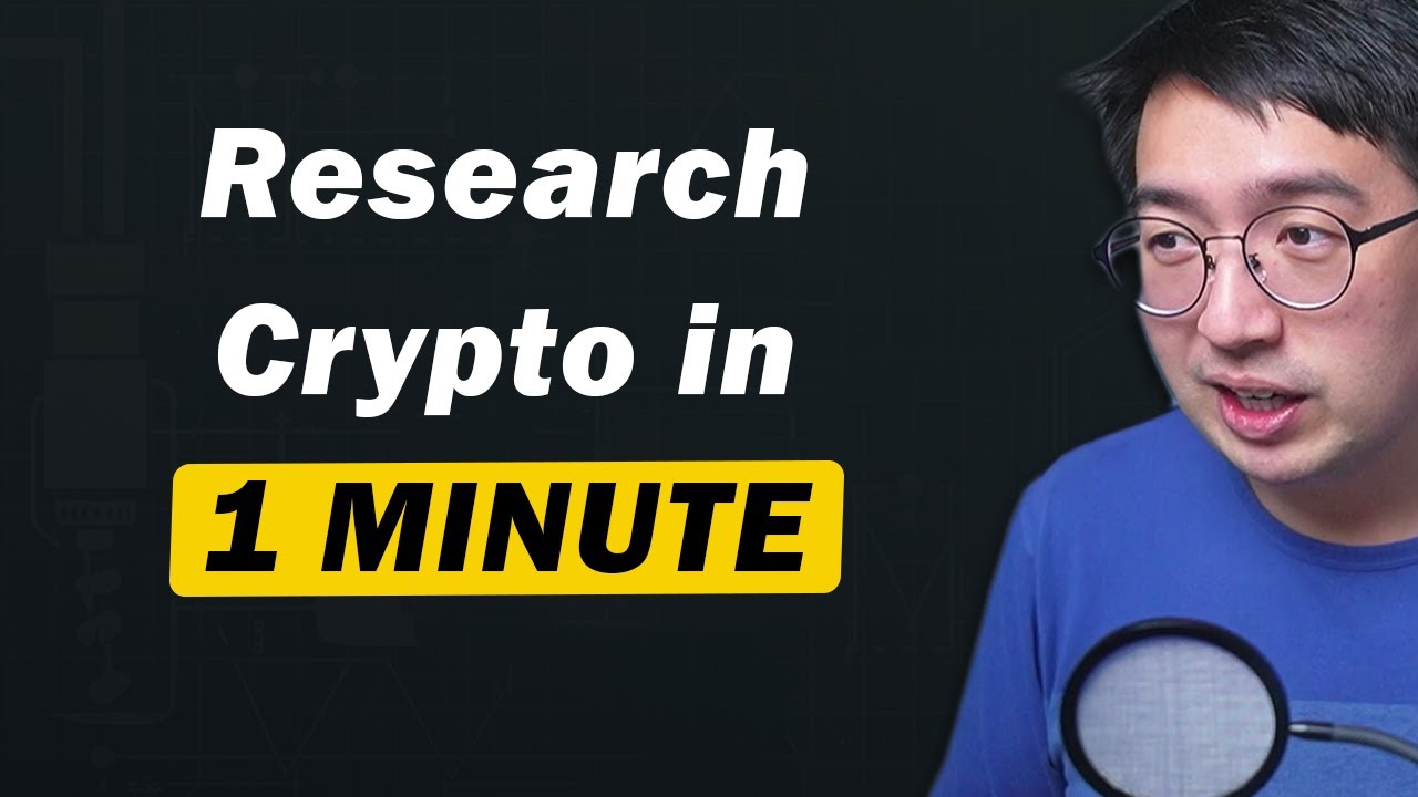 How to research crypto in an instant