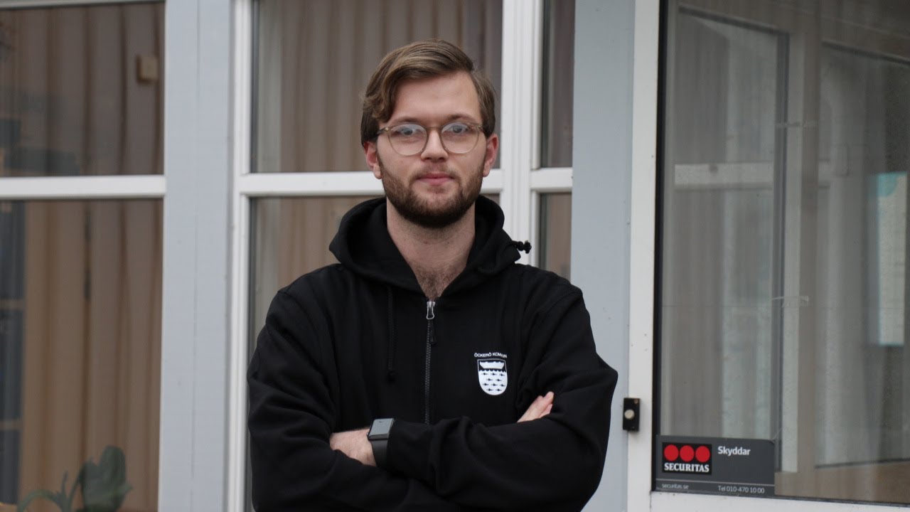 Julia praktiserar på hemtjänsten