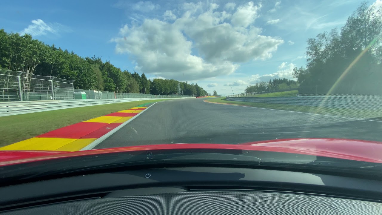 FERRARI F8 TRIBUTO on Track /FAST LAP - RECORD @SPA 2021