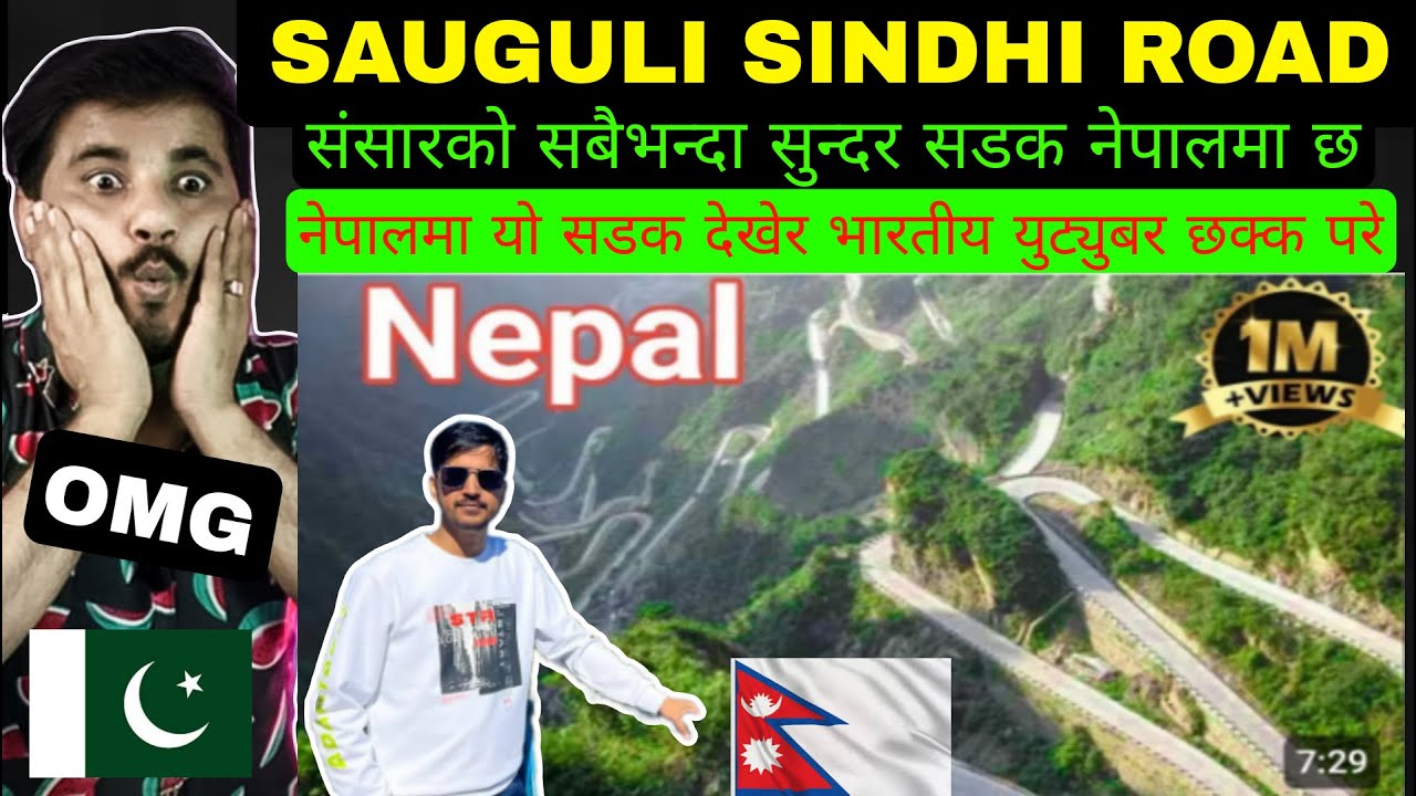 Pakistani Reaction Kathmandu to Sindhuli Road in Nepal | Amazing view in Nepal | Nepal | Hi saddam