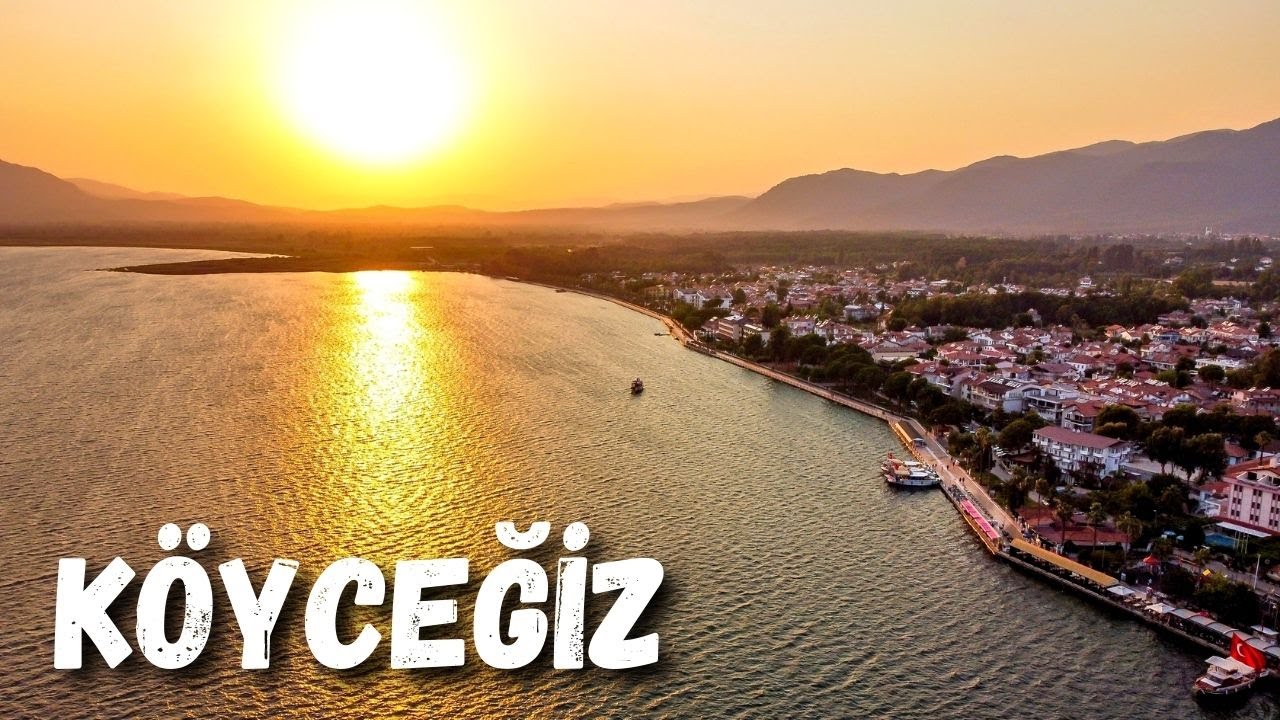 Köyceğiz Gezisi - Köyceğiz Gölü'nde Harika Günbatımı - Muğla Gezilecek Yer - Köyceğiz Muğla Turkey
