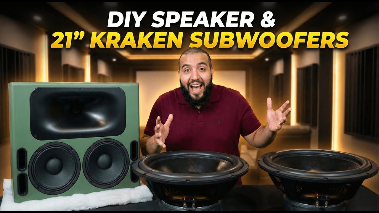 DIY Bookshelf Speakers & More - DIY Sound Group 88-Special & Kraken Subwoofer 21