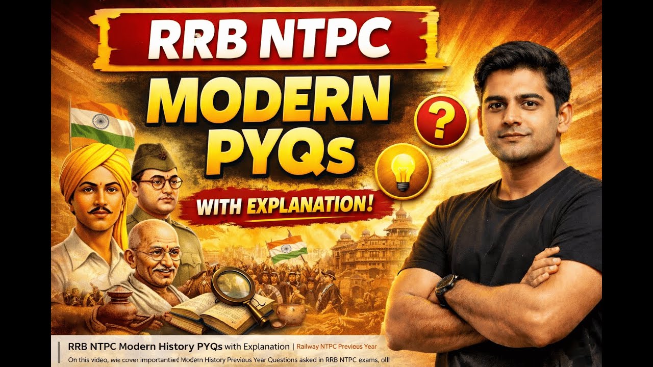 RRB NTPC Advent of Europeans PYQs | Modern History Questions | Railway Exam 2026