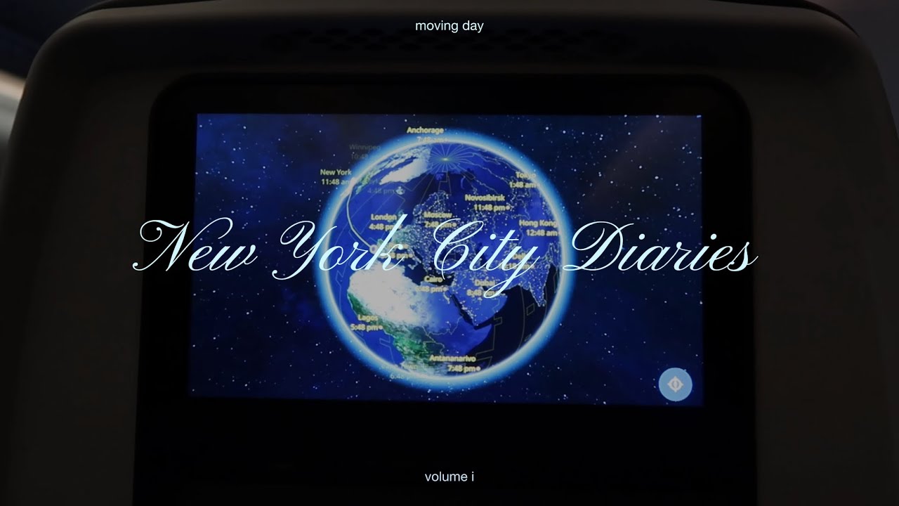 moving to ny! 📦 voo, groceries, e primeiras impressões