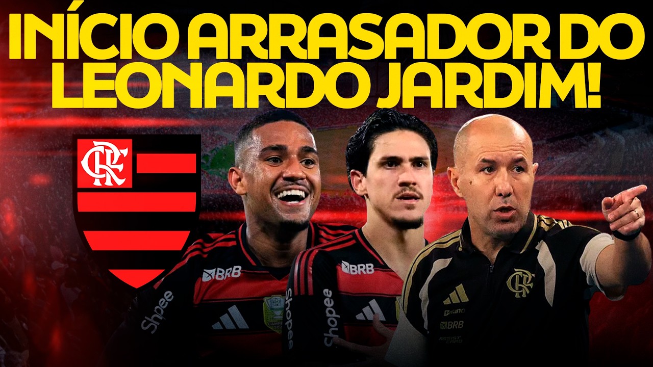 FLAMENGO TEM COMEÇO ARRASADOR NA ERA LEONARDO JARDIM l RENOVAÇÕES DE CONTRATO CHEGANDO l FLA X REMO