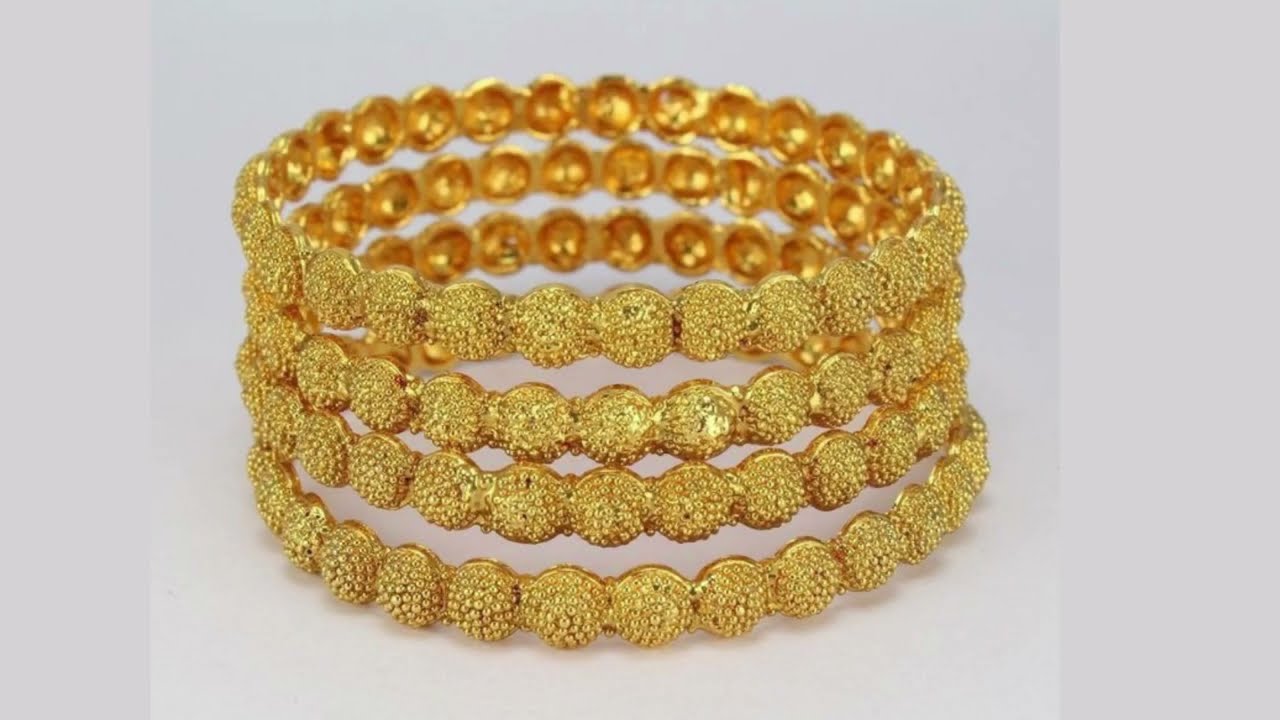 latest Gold bangles designs