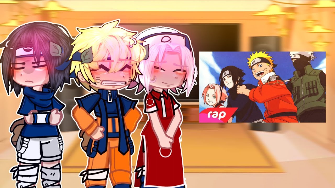 🌸° time 7(com kakashi) reagindo ao rap deles(7 minutoz)°🌸/gn naruto🍥