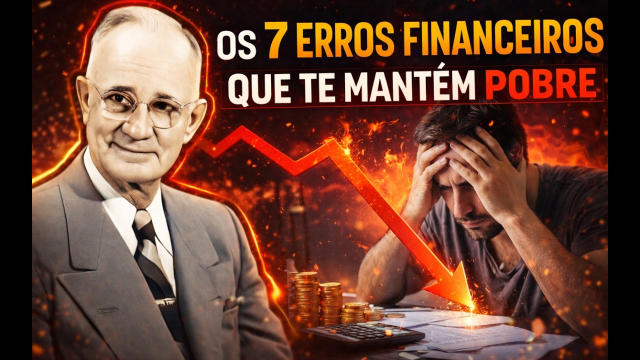 OS 7 ERROS FINANCEIROS QUE TE MANTÊM POBRE