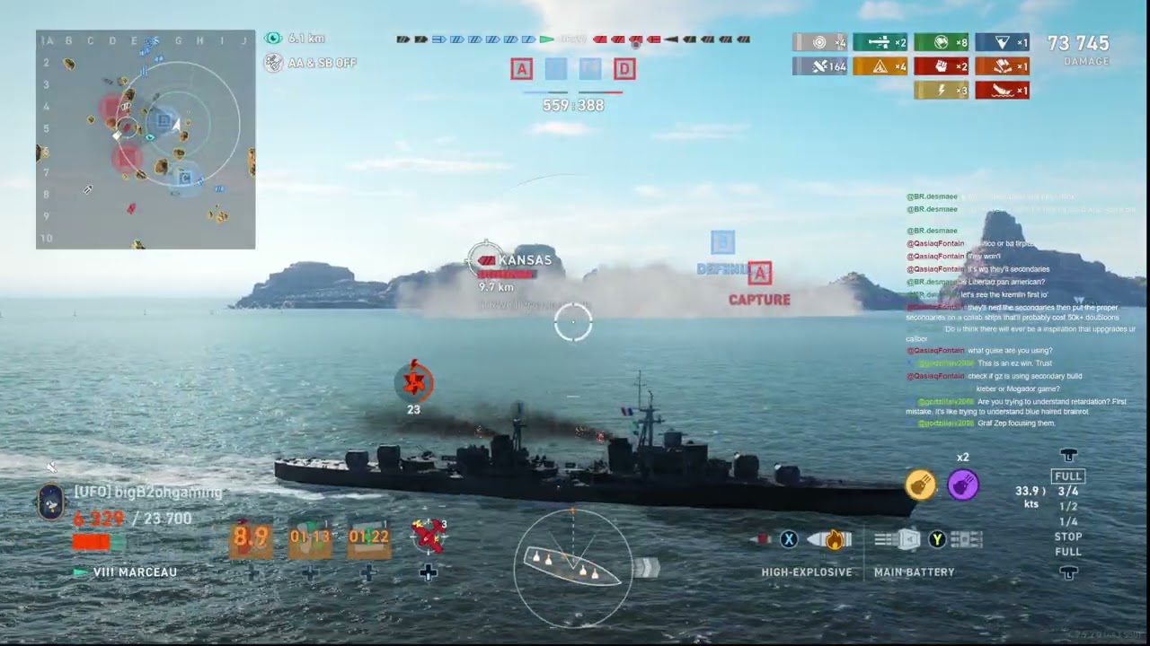 Марсо — зануда: лучшие моменты стрима World of Warships Legends