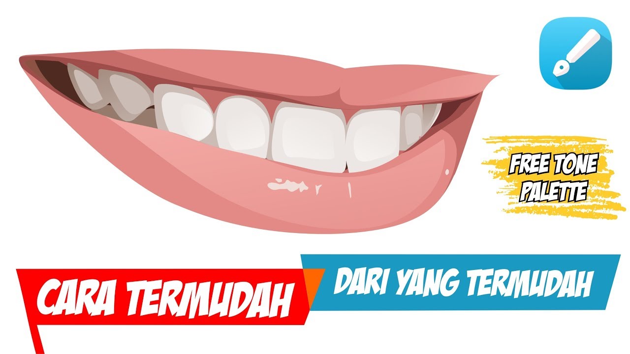 Cara Membuat Gigi Vector Art di Aplikasi Infinite Design