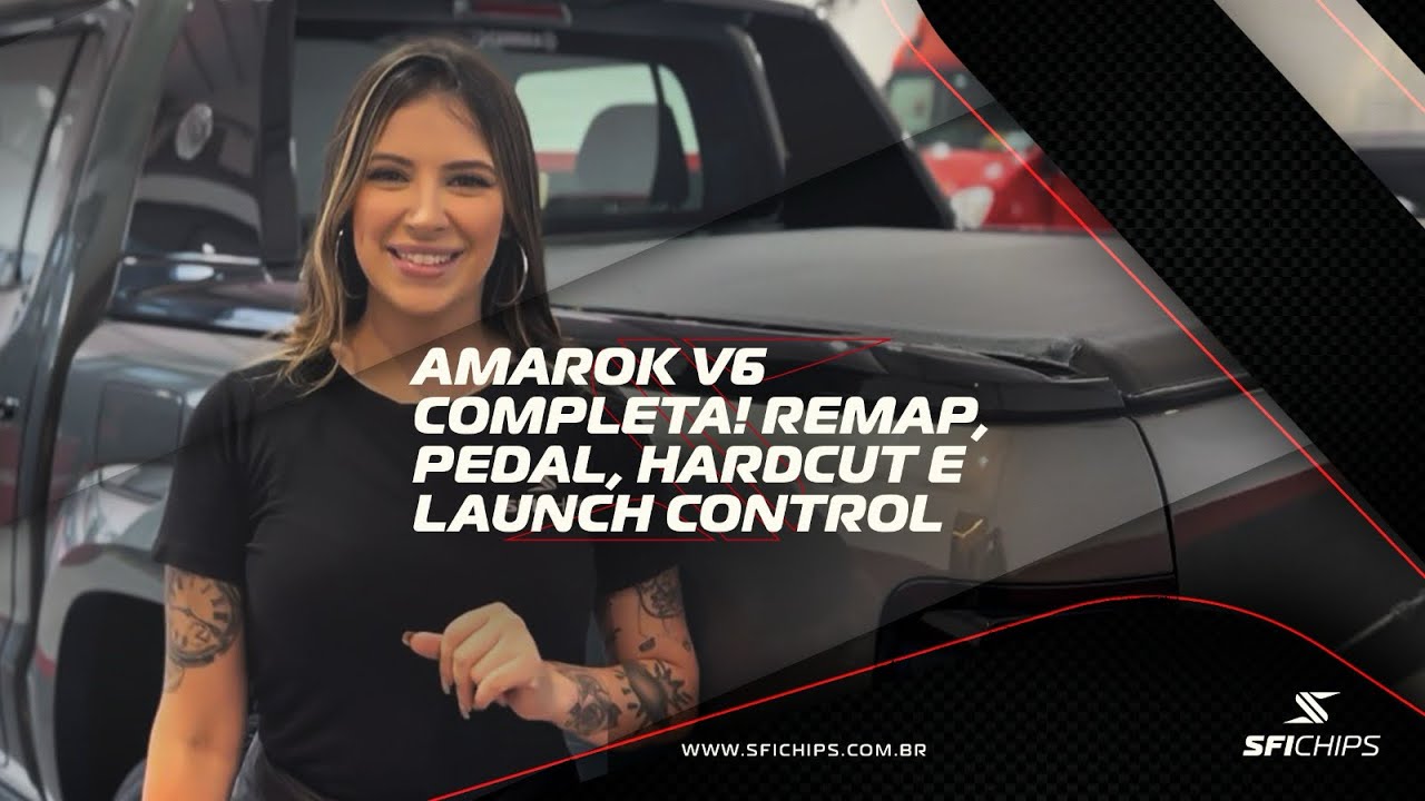 NOVA AMAROK V6 COM REMAP STG2, HARDCUT E LAUCH CONTROL ATIVADO