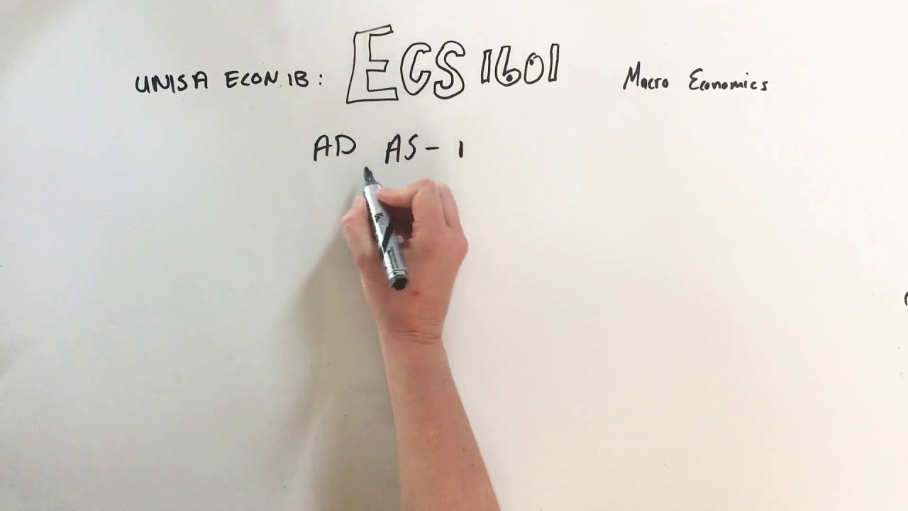 Подготовка к экзамену ECS1601: График AD-AS вкратце