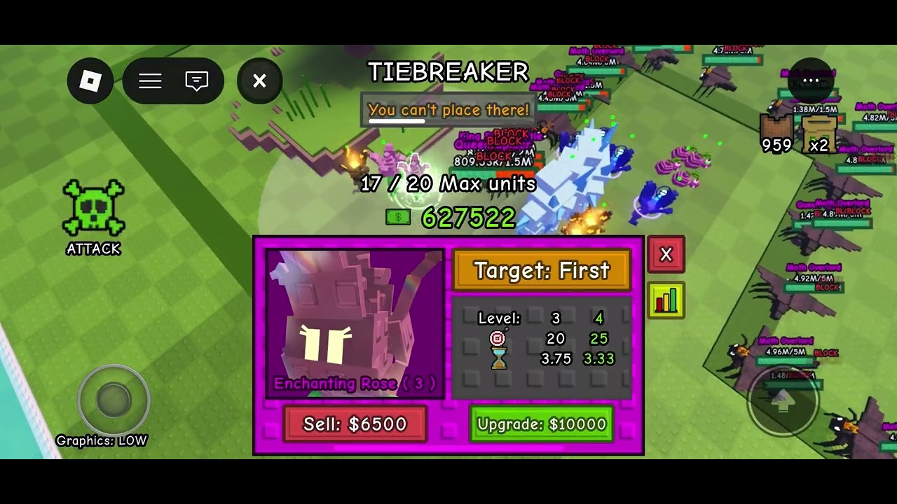 Gurt vs Champion Rank in PVP (Top 9 Player) | Garden Tower Defense