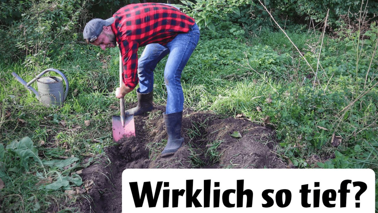 Holländern: Umgrabe-Technik gegen Bodenverdichtung (schwere Böden auflockern & verbessern)