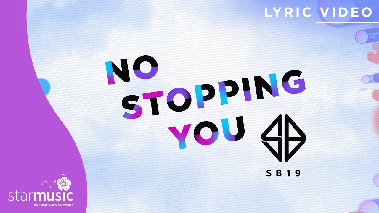 No Stopping You - SB19 (Lyrics) | From 