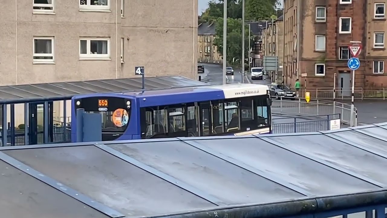 Buses at Greenock Bus Station | 13th September 2025