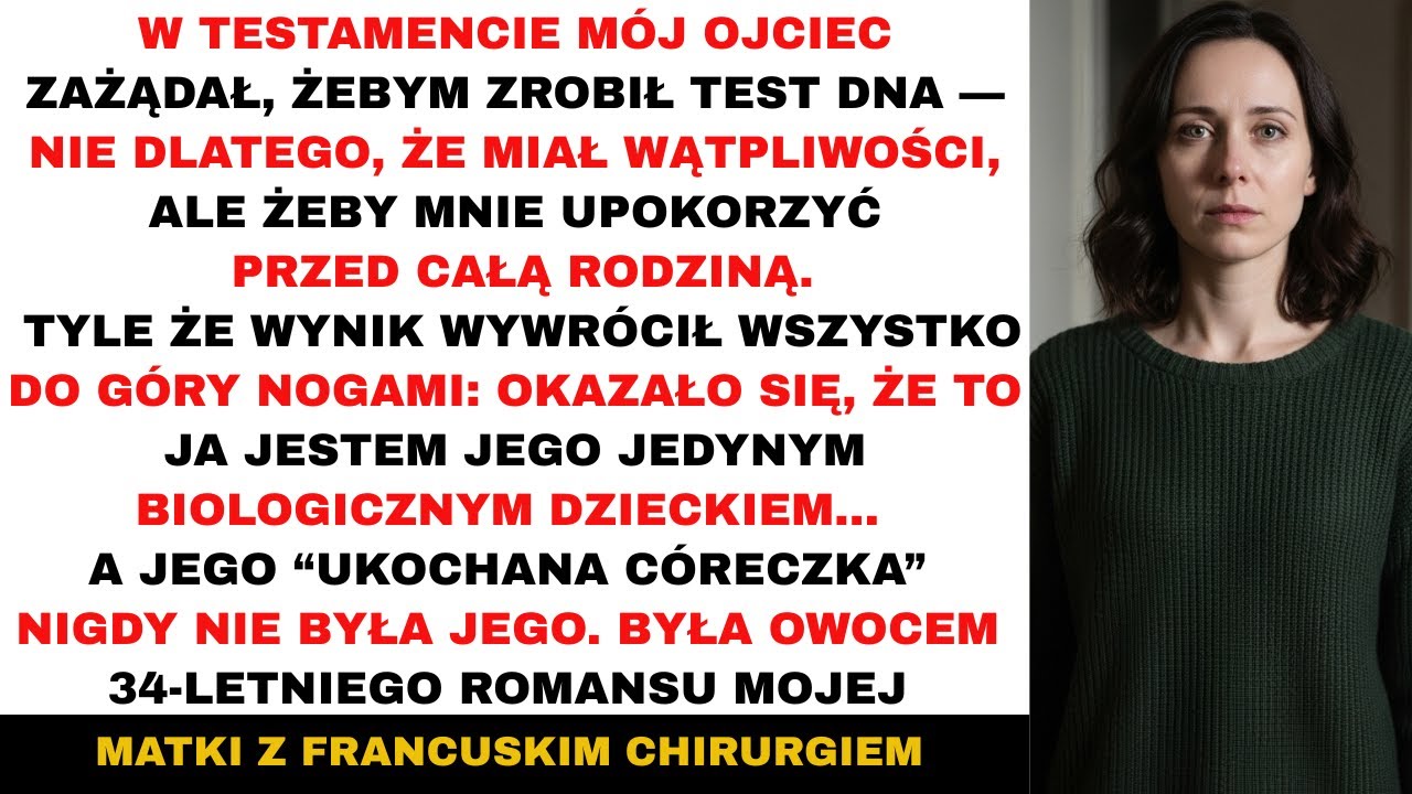 Testament ojca ujawnił, że siostra nie jest jego córką — i odsłonił sekret mojej matki w końcu