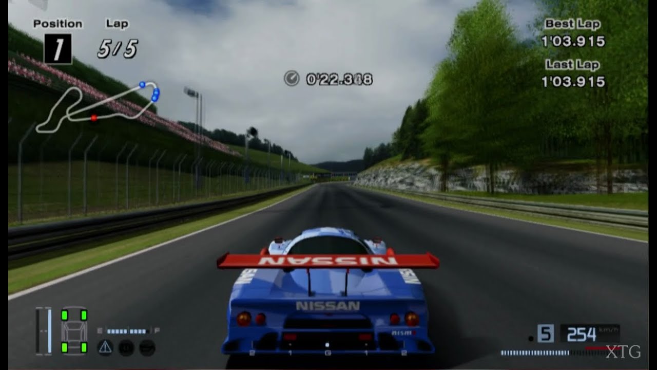 [#32] Gran Turismo 4 - Nissan R390 GT1 Race Car HD PS2 Gameplay
