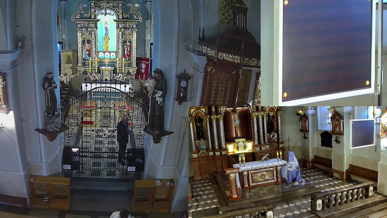 Transmisja mszy św. z kościoła w Szaflarach