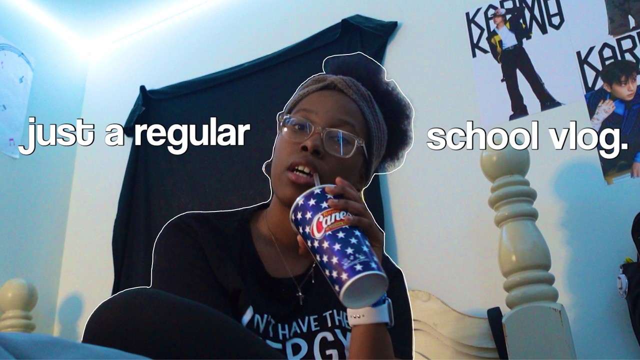 SENIOR DIARIES 005 ✰ just a regular school vlog | AmBrielle Lashai