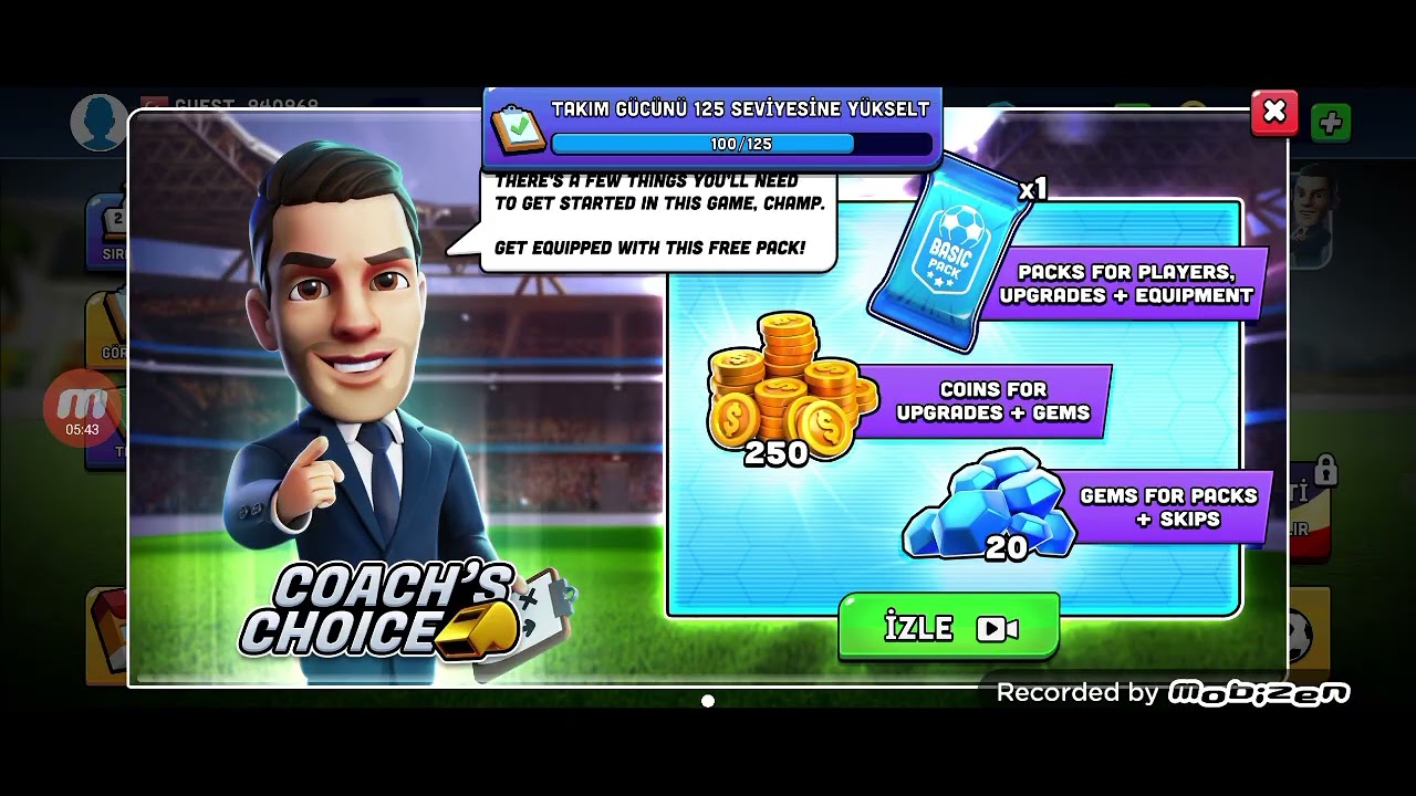Bugün Mini Football oyununu oynadım! 