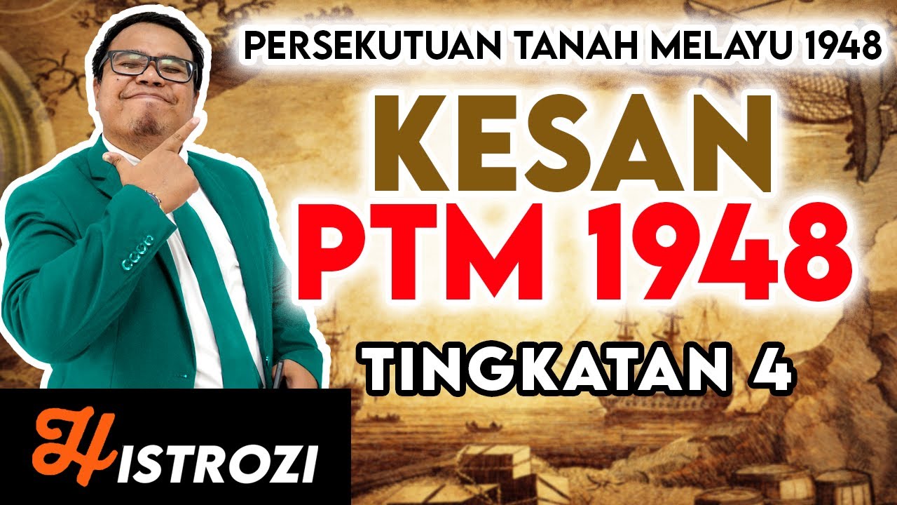 SEJARAH TINGKATAN 4 : Bab 5 - Kesan Penubuhan Persekutuan Tanah Melayu 1948