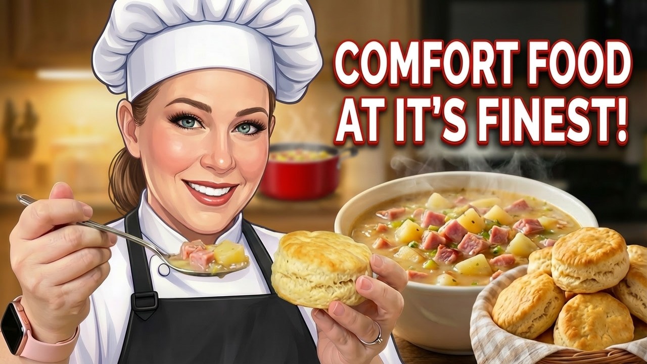 Homemade Ham and Potato Soup | Comfort Food at Its Best