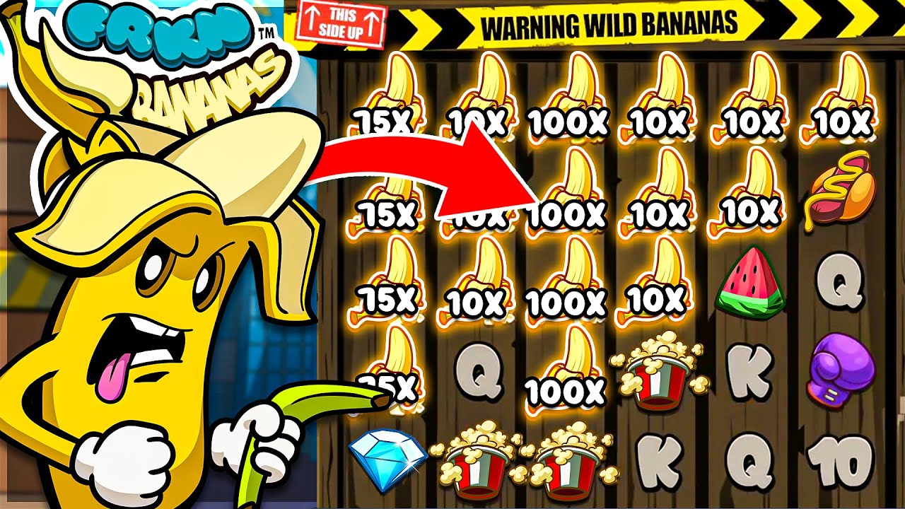 MAX 100x MULTI On FRKN BANANAS SLOT!!