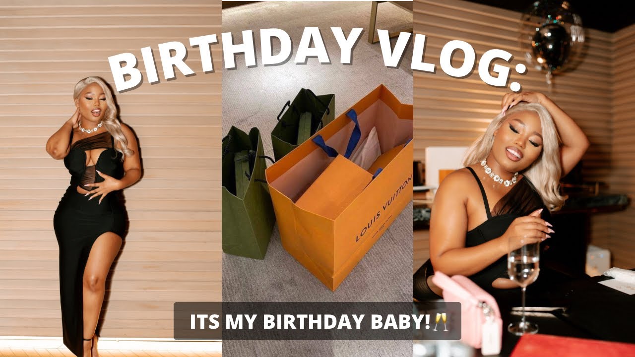 BIRTHDAY VLOG: Getting Prettied Up | Luxury Gifts | Diamonds Baby!!!😍