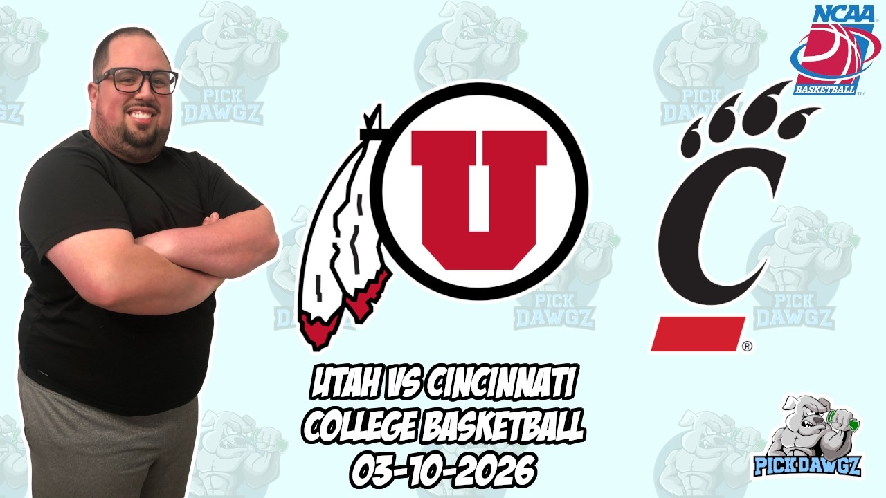 Utah vs Cincinnati 3/10/26 Free College Basketball Picks and Predictions | NCAAB Pick