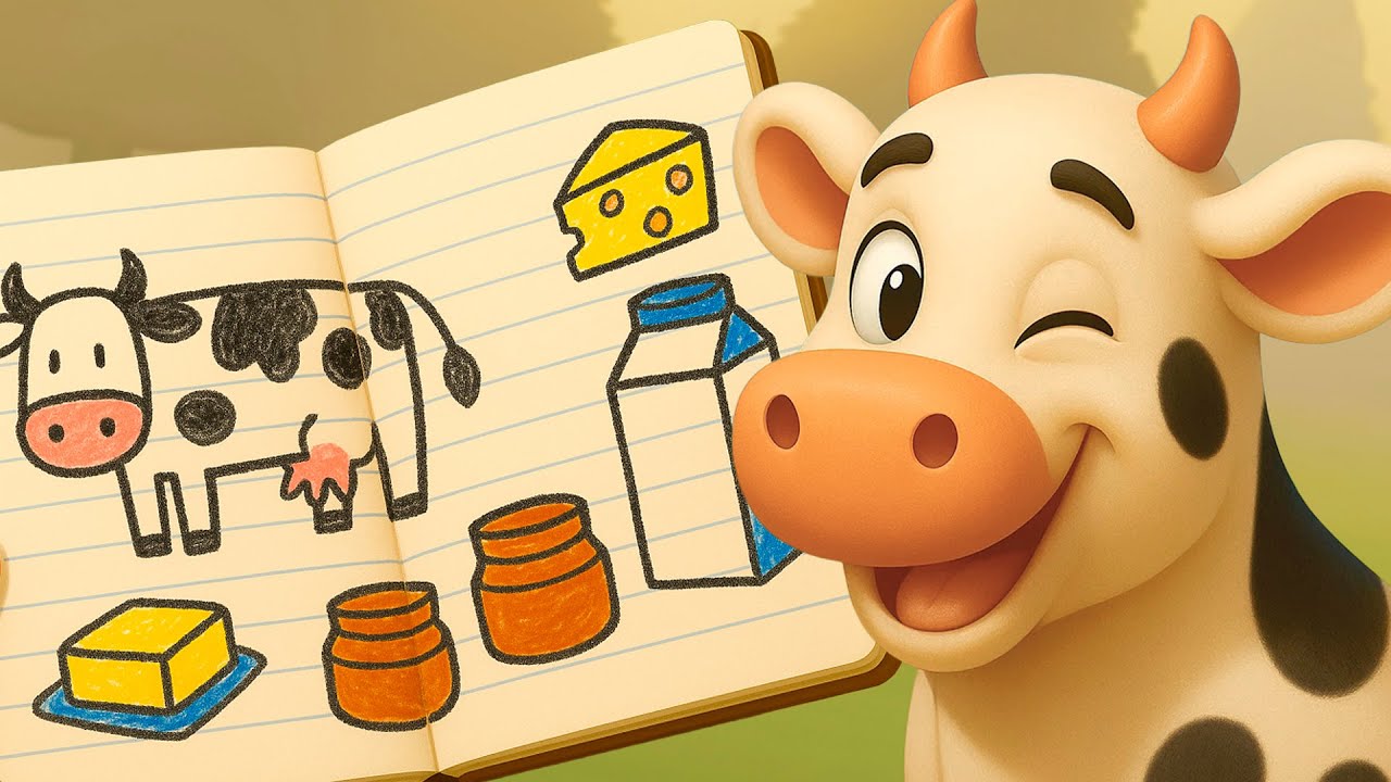 TENGO UNA VACA LECHERA 🐄 LA VACA LOLA 🎶 Y más canciónes infantiles