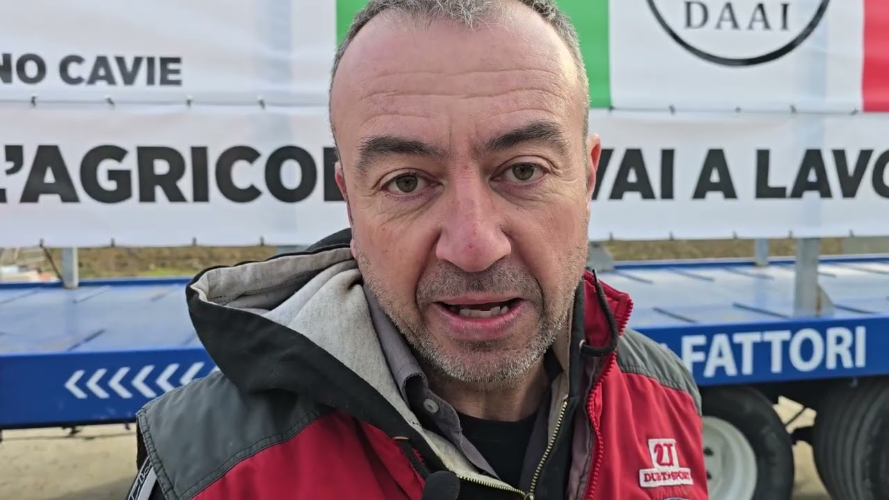 Agricoltori umbri di nuovo in strada, intervista a Eugenio Giannoni, agricoltore perugino