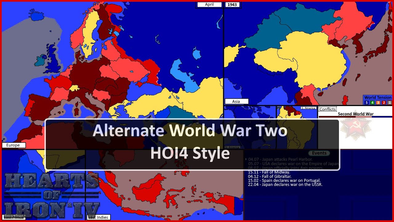 Alternate WW2 | Hearts of Iron 4 Style - 1/2