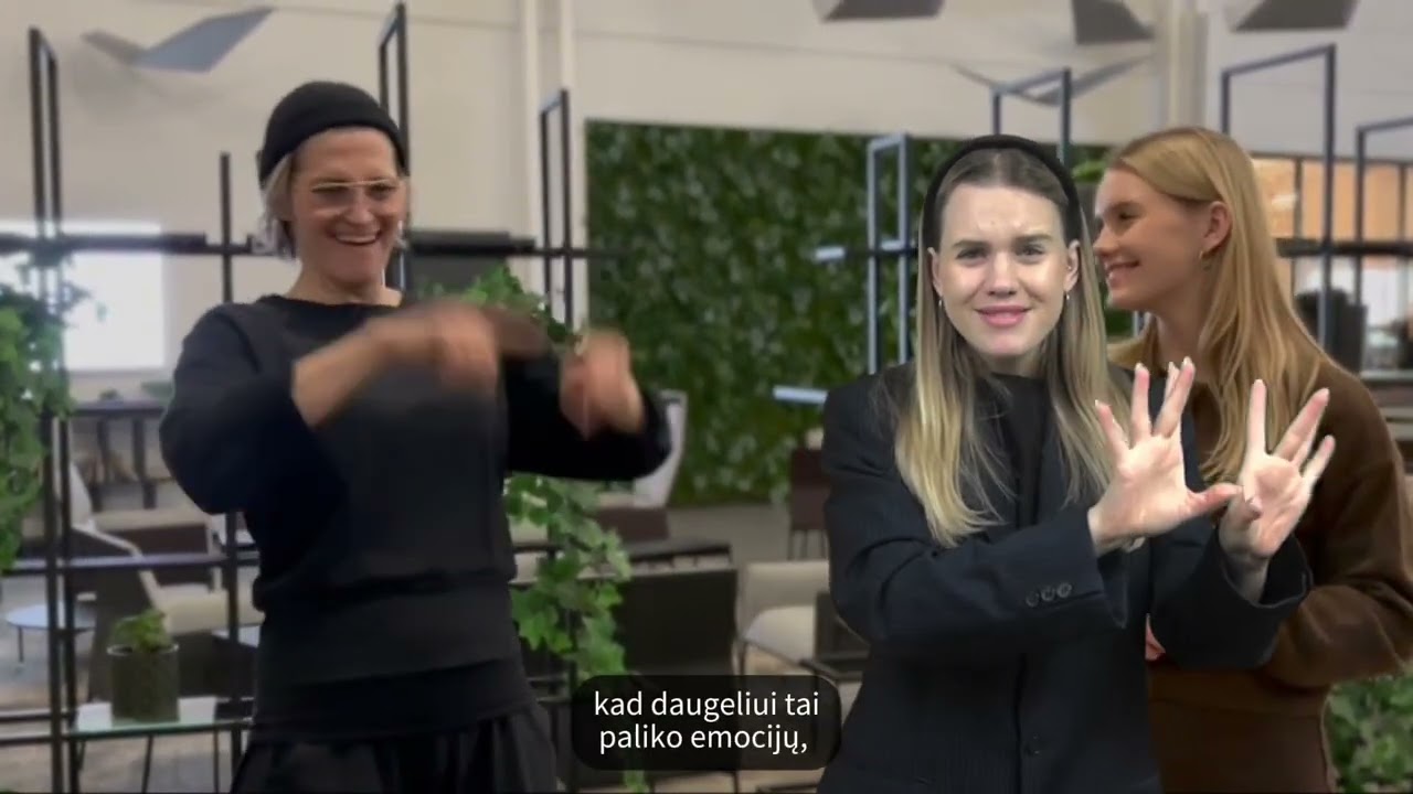 Kurčiųjų meno stovyklos video akimirkos!