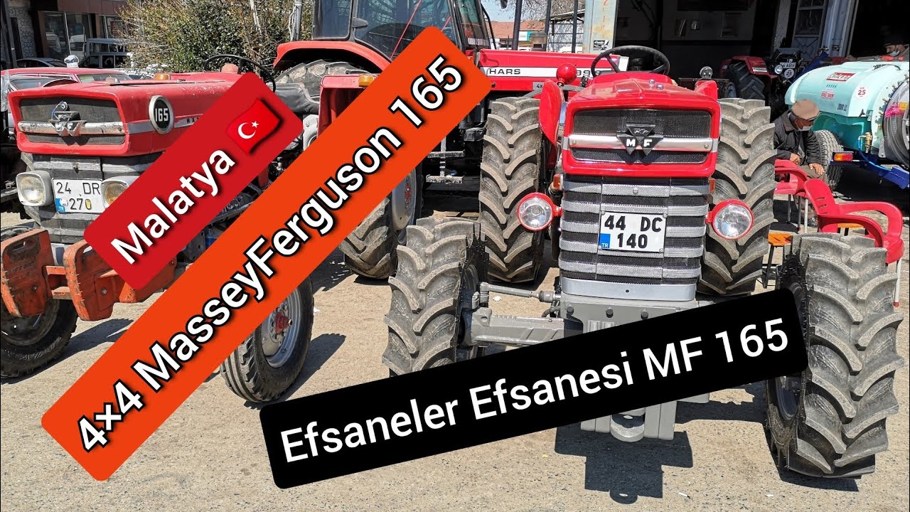 Massey Ferguson 165 4wd ( 4×4 )  #mf165 #turkey #çiftçekermf165 #mehmetşimşeker #mf #malatya